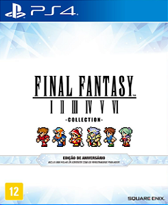 FINAL FANTASY I–VI Bundle Ps4 Midia Digital