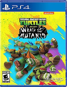 Teenage Mutant Ninja Turtles Arcade: Wrath of the Mutants PS4 Midia Digital