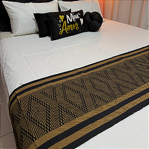 Peseira de Cama em Algodão-Poliéster