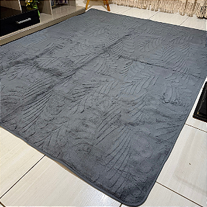 Tapete Auto Relevo Veludo Anti derrapante 2,40m X 2M Grande