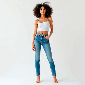 Calça Jeans Skinny Baltimore