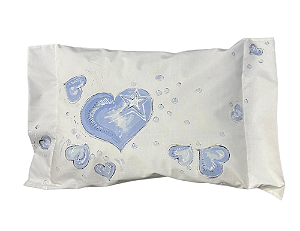Travesseiro Amor Está no Ar Blue