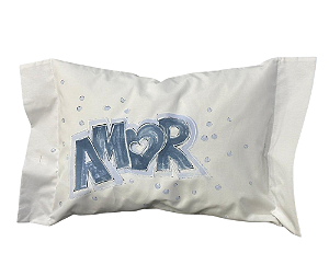 Travesseiro Amor Sincero Blue