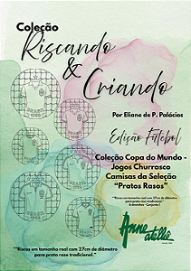 Apostila Risco Camisetas Seleção de Futebol - 26cm PDF