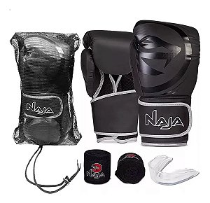 Kit Naja Black Line preto/prata BK/SV
