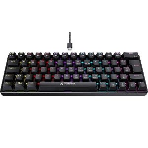 Teclado Gamer Mecânico Fortrek Gravity 65 Compact Switch Outemu Red B [F002]