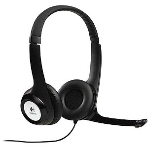 Headset Logitech H390 USB Preto [F002]