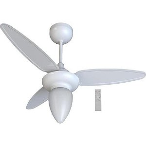 Ventilador de Teto Ventisol Wind 3 Pás Branco Bivolt