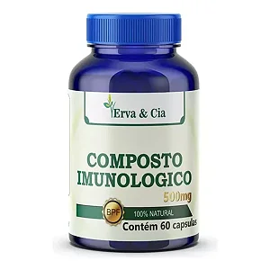 Composto Imunológico 500mg 60 cápsulas