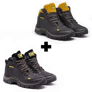 Kit 2 Pares Bota Caterpillar Adventure