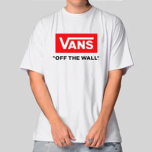 Camiseta Masculina Oversized Vans Off The Wall