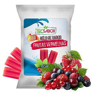 Gelo de Sabor Frutas Vermelhas 1 kg