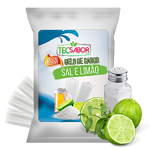Gelo de Sabor Sal e Limão 1 kg