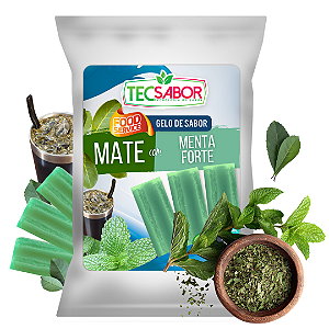 Gelo de Sabor Mate com Menta Forte 1 kg