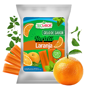 Gelo de Sabor Hortelã com Laranja 1 kg