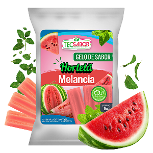 Gelo de Sabor Hortelã com Melancia 1 kg