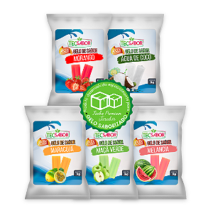 Kit 5 Gelos de Sabor - Mais Vendidos