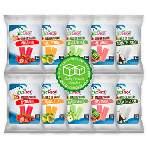 Kit 2x 5 Gelos de Sabor - Mais Vendidos