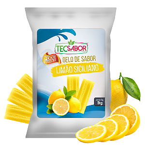 Gelo de Sabor Limão Siciliano 1 kg