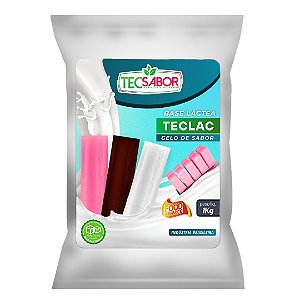 Composto Lacteo Teclac Gelo de Sabor Base Leite