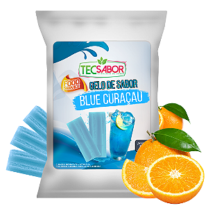 Gelo de Sabor Blue Curaçau 1 kg