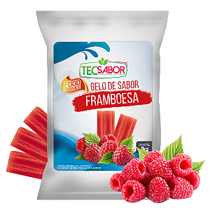 Gelo de Sabor Framboesa 1 kg