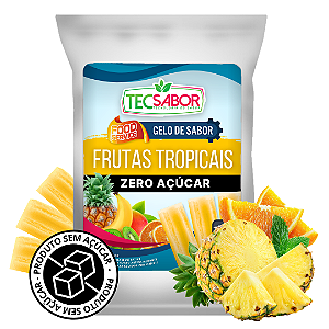 Gelo de Sabor Zero Açúcar Frutas Tropicais