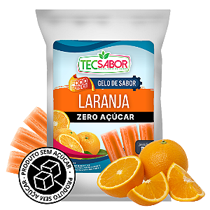 Gelo de Sabor Zero Açúcar Laranja