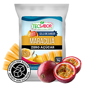 Gelo de Sabor Zero Açúcar Maracujá
