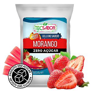 Gelo de Sabor Zero Açúcar Morango
