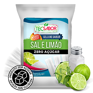 Gelo de Sabor Zero Açúcar Sal e Limão