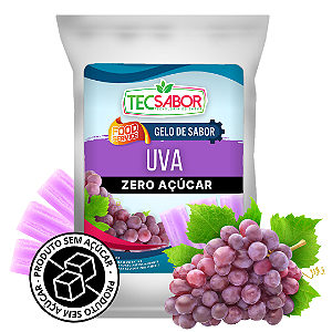 Gelo de Sabor Zero Açúcar Uva