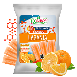 Gelo de Sabor Proteico Laranja 1 kg