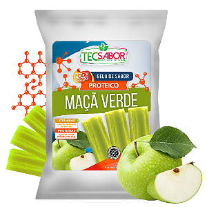 Gelo de Sabor Proteico Maçã Verde 1 kg