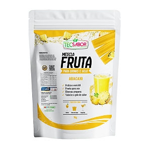 Frutas para Drinks e Gelos Sabor Abacaxi 1 kg