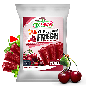 Gelo de Sabor Fresh Trident Cereja 1 kg
