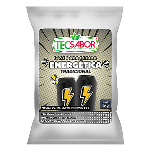 Energético - Base em Pó para Bebida Energética - Produz 20 litros Tecsabor