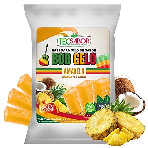 Gelo de Sabor Bob Amarelo 1 kg
