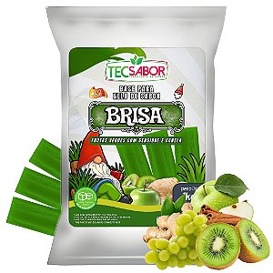 Gelo de Sabor Brisa Blend de Frutas Verdes 1 kg