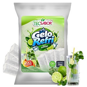 Base para Gelo de Sabor Refrigerante Limão 1 kg