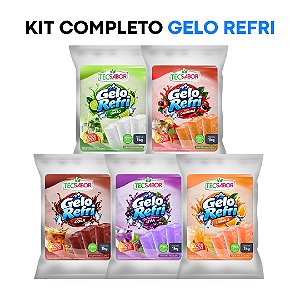 Kit Completo Base para Gelo Refrigerante 50 Litros