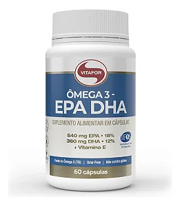 Ômega 3 Fish Oil 1000mg Premium - Rico em EPA e DHA
