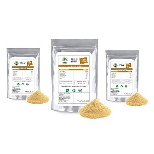 3x Feno Grego em pó 200g, Raiz e Sabor Tempero Natural