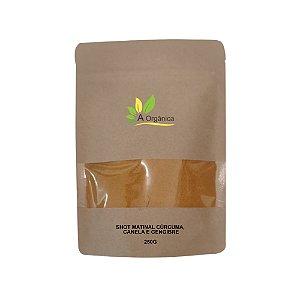 Shot Matinal Cúrcuma, Canela e Gengibre 250g
