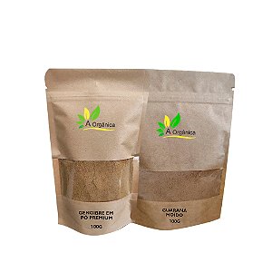 Combo Energia Gengibre mais Guaraná 100g