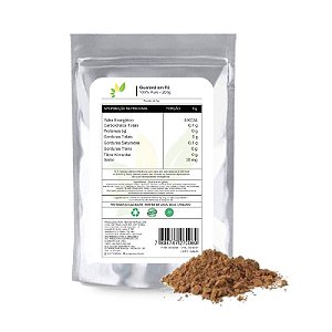 Guaraná Natural em Pó 100% Puro 200g