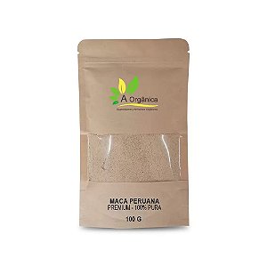Kit 2 Maca Peruana Premium em Pó 100% Pura 100g