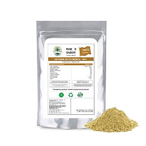 Gengibre em pó, Raiz e Sabor Tempero Natural 500g, Especiarias e Condimentos, Sem Glúten e Sem Conservantes