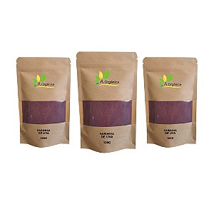 Kit 3 Farinha de Uva Rica em Fibras e Revesratrol 100g