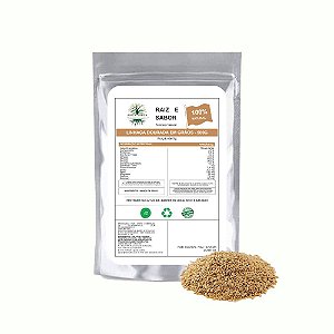 Linhaça dourada em grãos 500g Raiz e Sabor